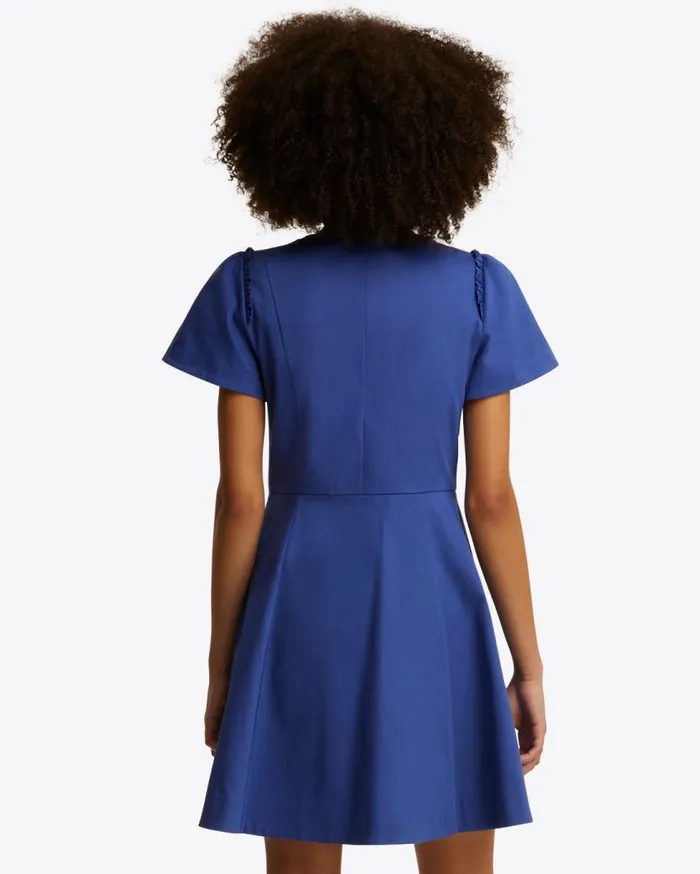 Draper James Dresses Women Mae Love Circle Dress In Royal Blue
