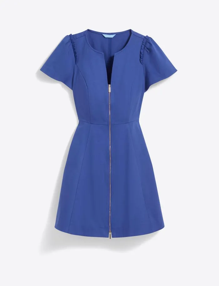 Draper James Dresses Women Mae Love Circle Dress In Royal Blue