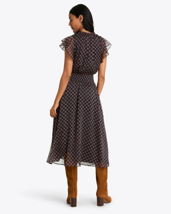 Draper James Dresses Women Tenille Dress In Crinkle Chiffon