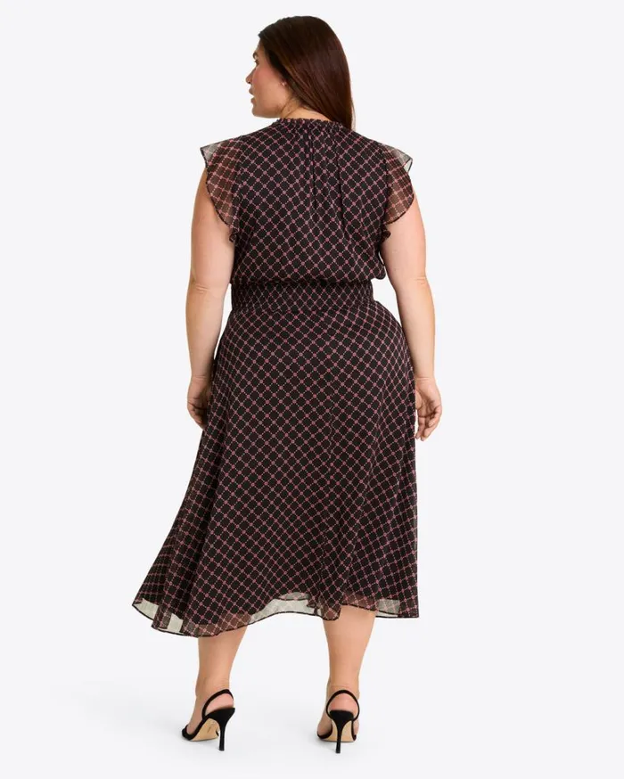 Draper James Dresses Women Tenille Dress In Crinkle Chiffon