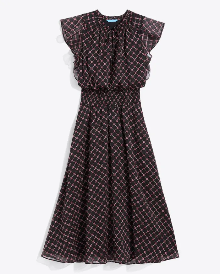 Draper James Dresses Women Tenille Dress In Crinkle Chiffon
