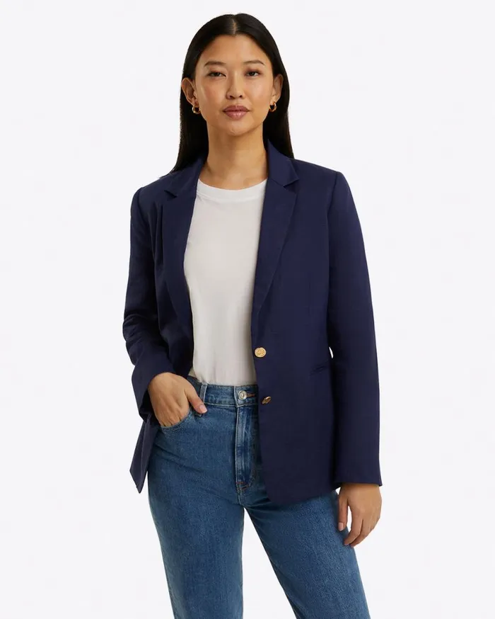 Draper James Jackets and Outerwear Women Blazer In Linen