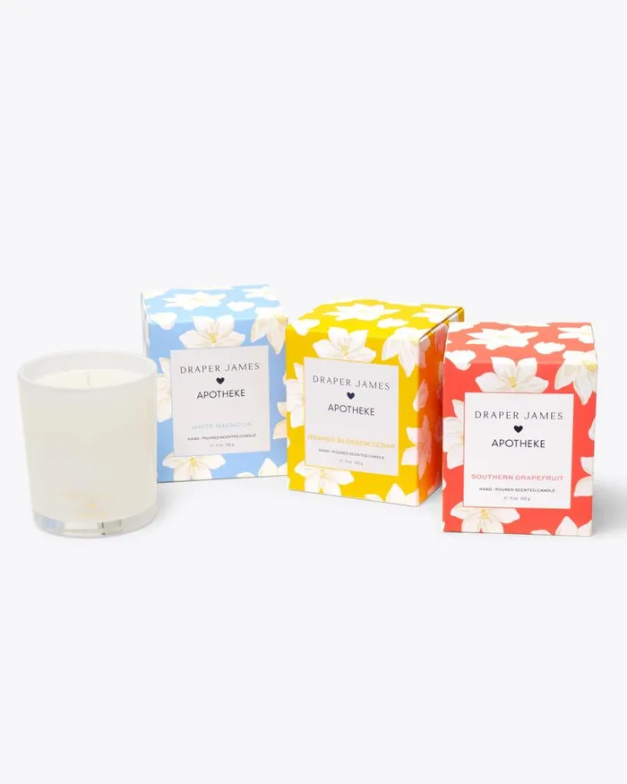 Draper James Lounge and Pajamas Women DJ X Apotheke Candle In Southern Grapefruit