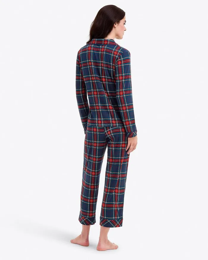 Draper James Lounge and Pajamas Women Linda Pajama Set In Georgia Plaid