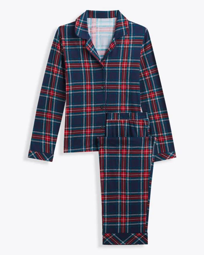 Draper James Lounge and Pajamas Women Linda Pajama Set In Georgia Plaid