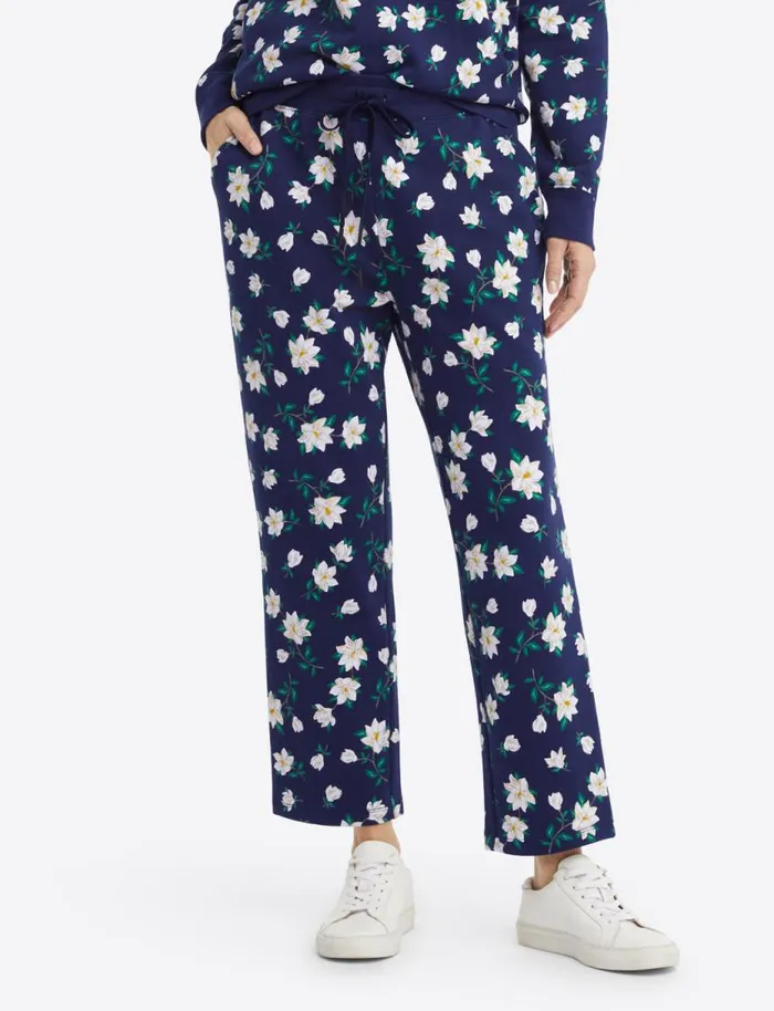 Draper James Lounge and Pajamas Women Natalie Sweatpants In Magnolia
