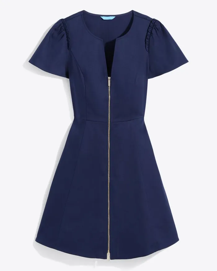 Draper James Mini Women Mae Love Circle Dress In Navy