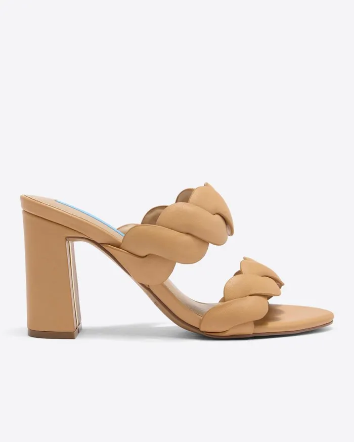 Draper James Shoes Women Dolly Heel Sandal In Natural