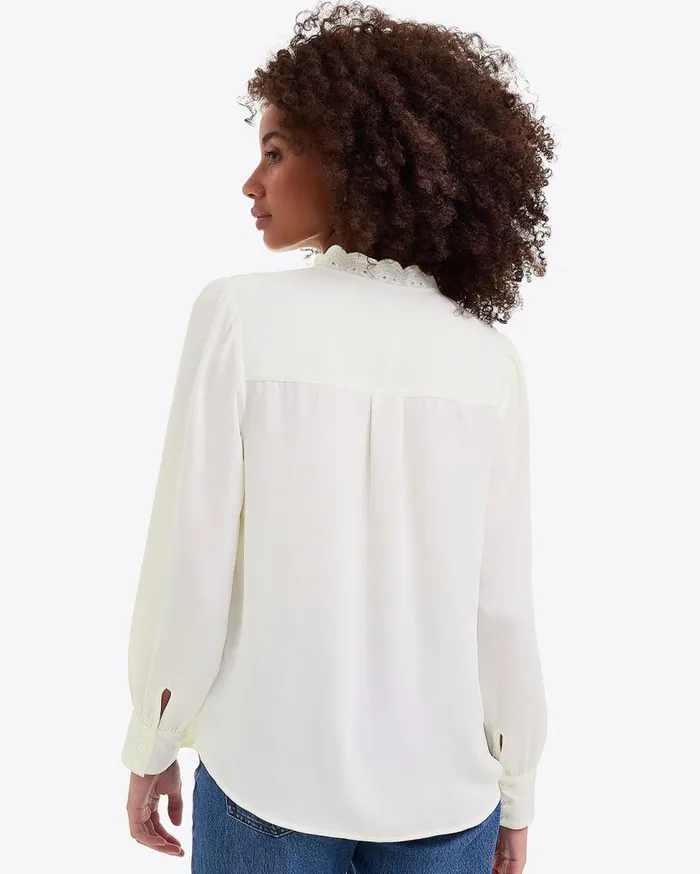Draper James Sweaters Women Covered Placket Button Down