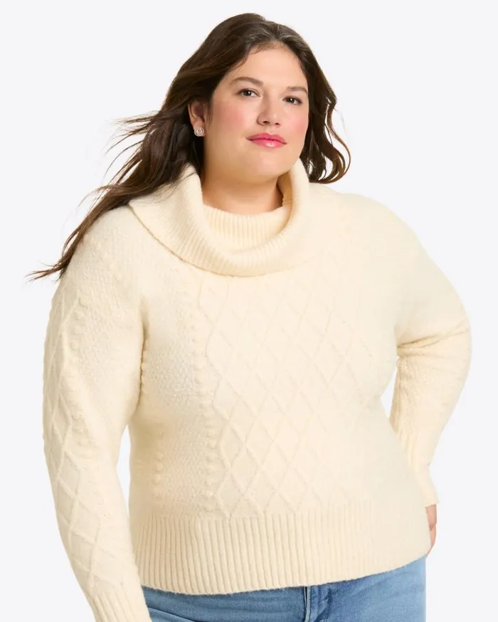 Draper James Sweaters Women Cowl Neck Sweater