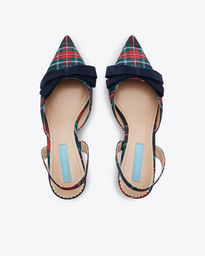 Draper James Sweaters Women Tess Slingback In Georgia Plaid