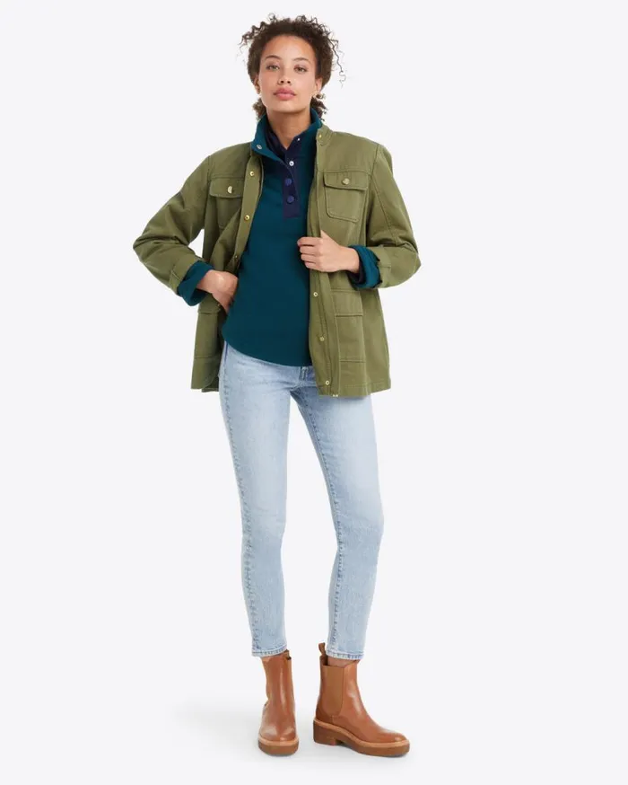 Draper James Sweaters Women Turtleneck Pullover Fleece In Teal