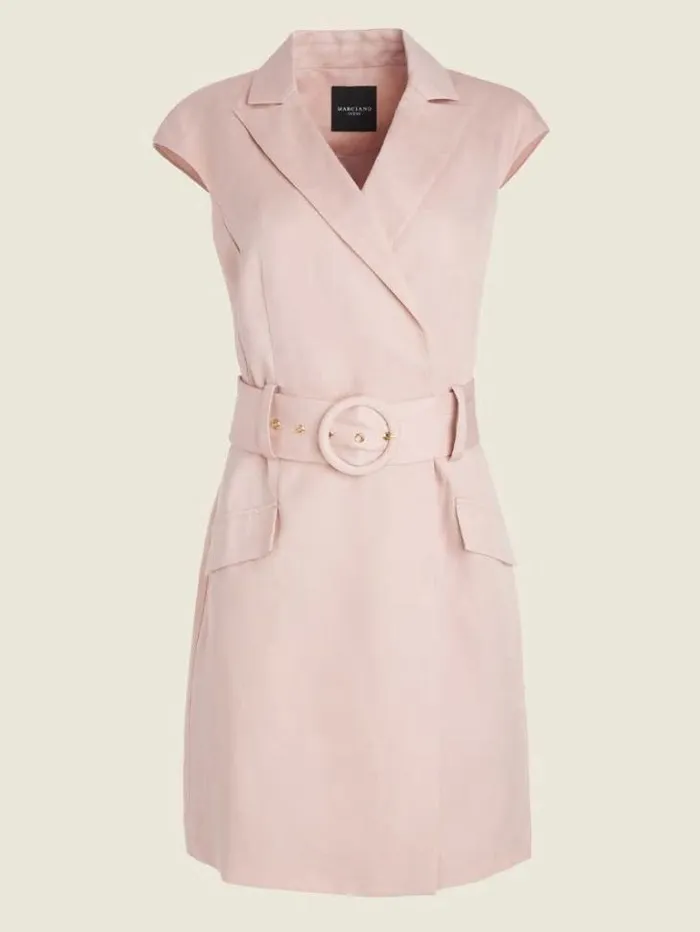 Dresses Women Marciano Eco Hailey Dress Lilac Mist Dresses Women Marciano Eco Hailey Dress Lilac Mist