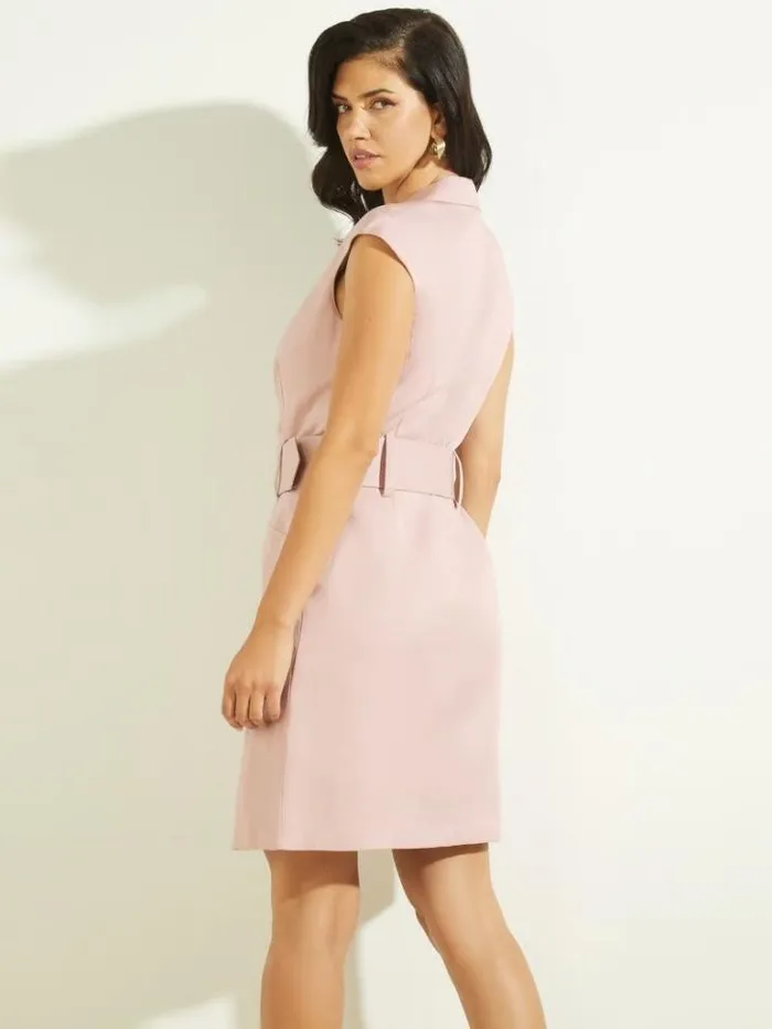 Dresses Women Marciano Eco Hailey Dress Lilac Mist Dresses Women Marciano Eco Hailey Dress Lilac Mist