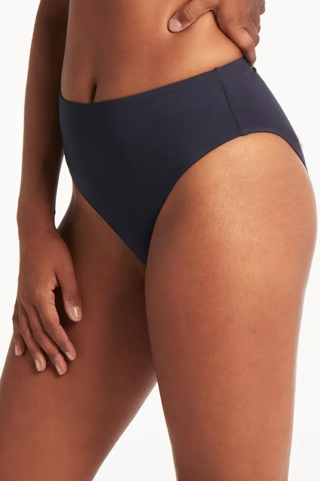 Eco Essentials Retro High Waist Pant Eco Essentials Night Sky Women Sea Level Bottoms