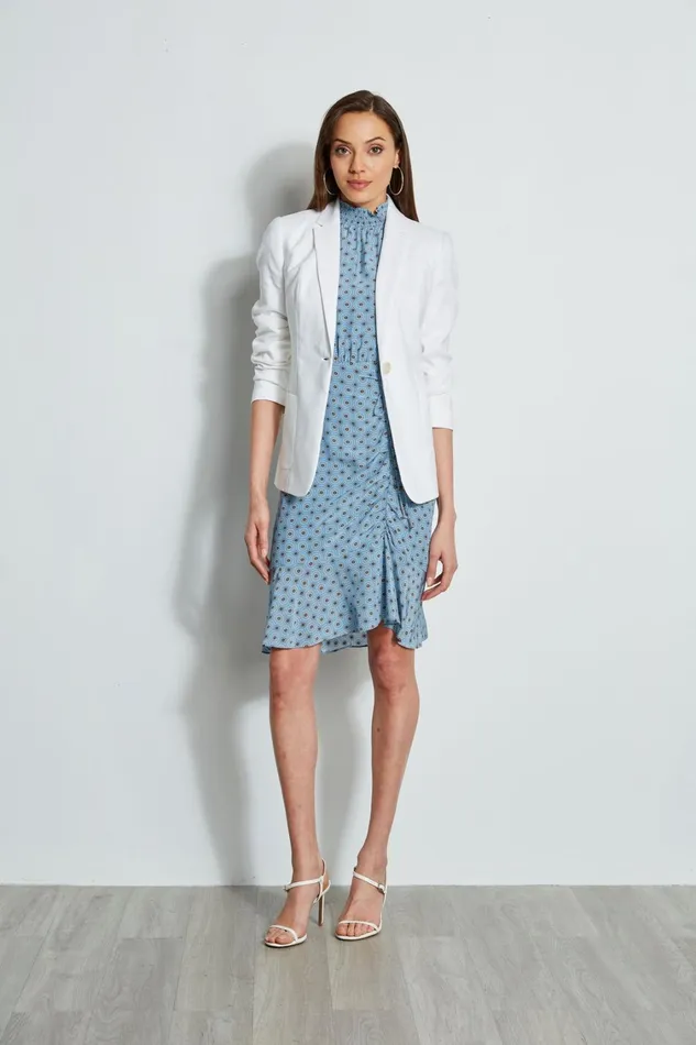 Elie Tahari Dresses and Jumpsuits Silk Sun Printed Dress Sun Blue Print 8211 Women