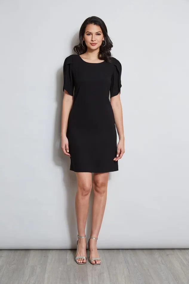 Elie Tahari Dresses and Jumpsuits Slit Sleeve Dress Black 8211 Women