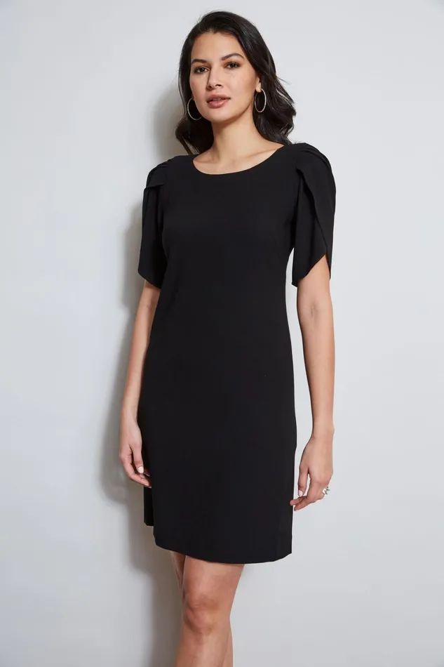 Elie Tahari Dresses and Jumpsuits Slit Sleeve Dress Black 8211 Women