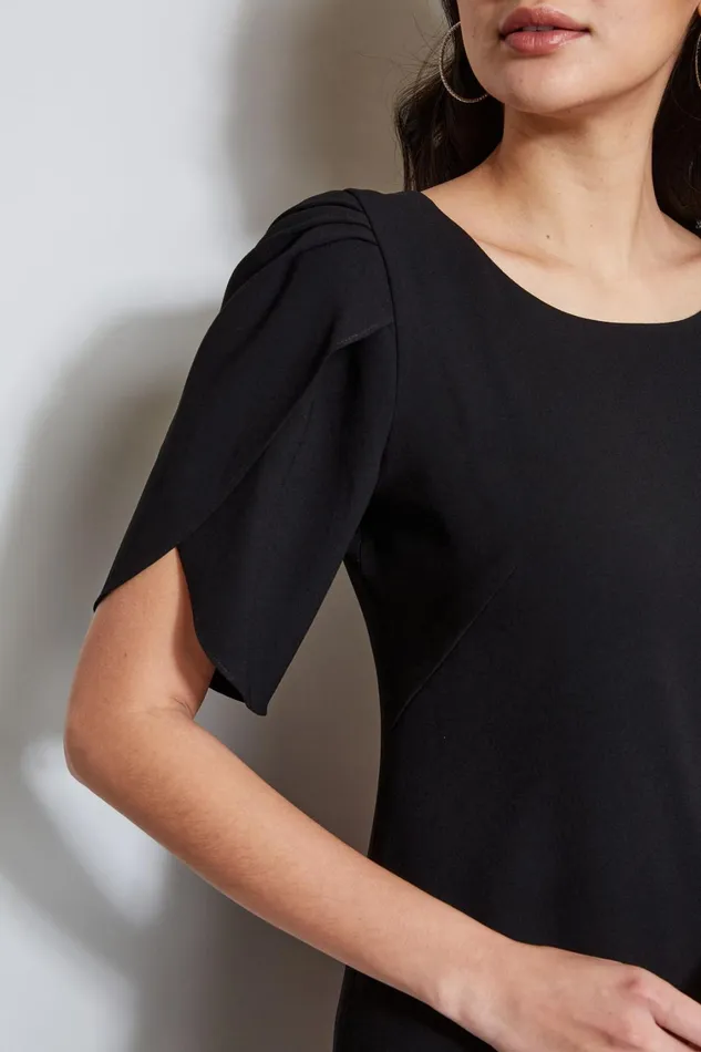 Elie Tahari Dresses and Jumpsuits Slit Sleeve Dress Black 8211 Women