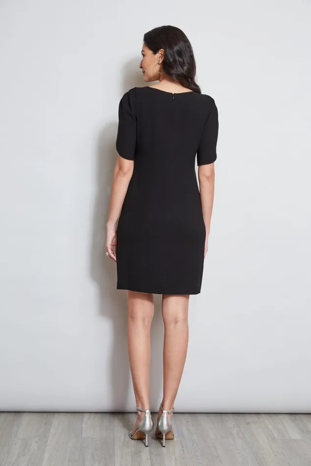 Elie Tahari Dresses and Jumpsuits Slit Sleeve Dress Black 8211 Women