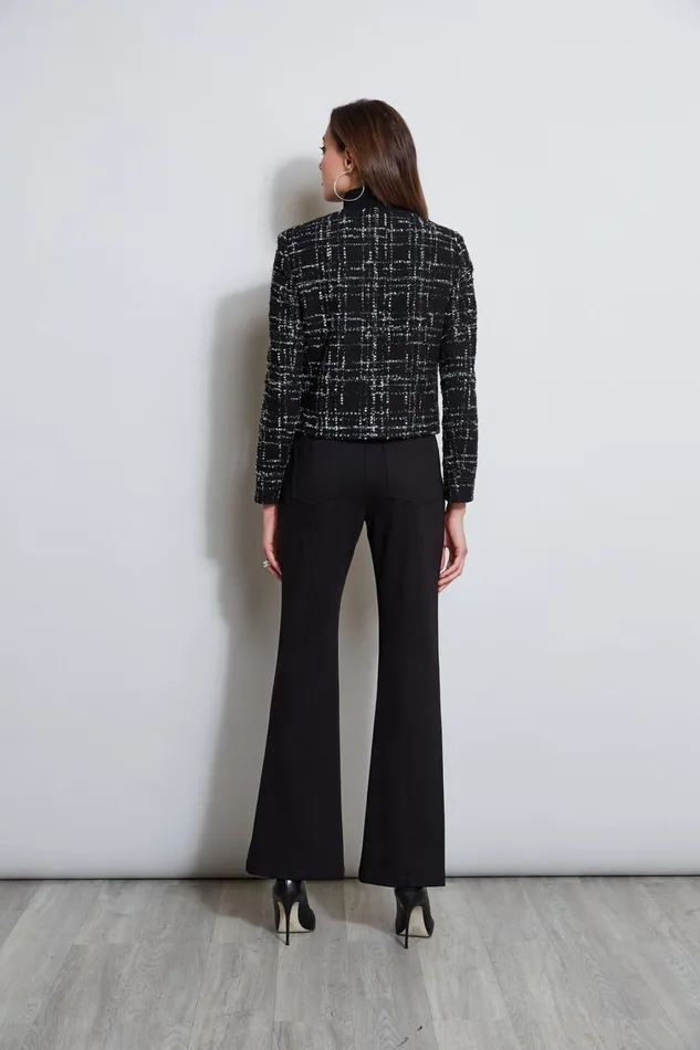 Elie Tahari Jackets and Blazers Metallic Kissed Tweed Jacket Black Multi 8211 Women