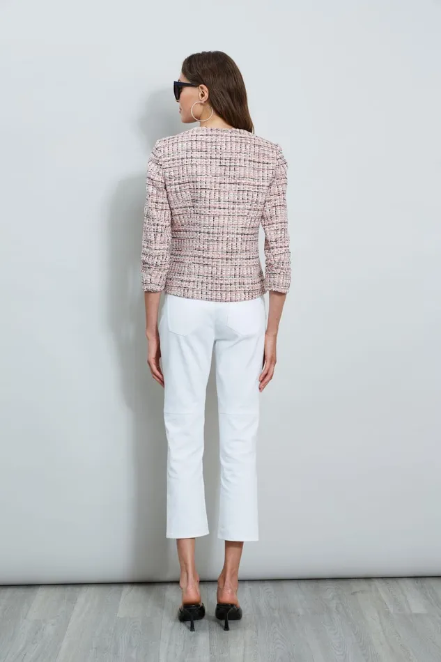 Elie Tahari Jackets and Blazers Tweed Crest Button Jacket Maddie Tweed 8211 Women