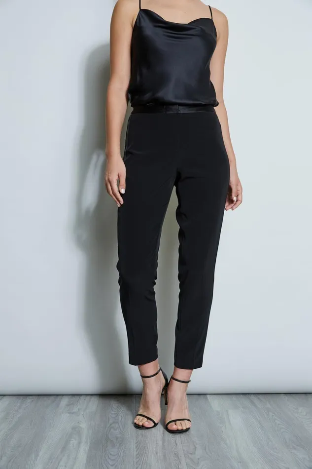 Elie Tahari Pants Slim Tuxedo Pant Black 8211 Women