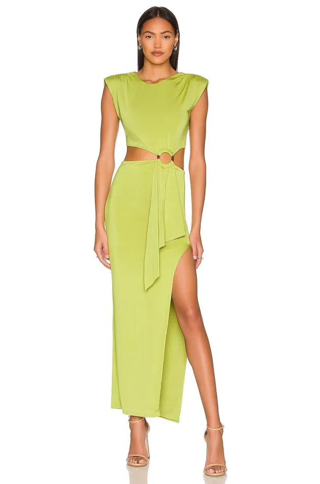 Encore Dress Chartreuse Green Women Lovers and Friends Dresses