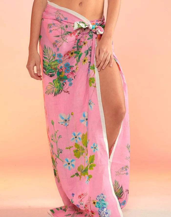 Flirt Sarong 8211 Pink Women Cynthia Rowley Surf and Swim