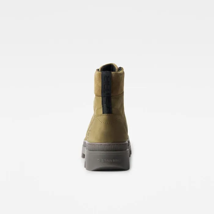 Footwear Men GStar RAW Noxer High Nubuck Boots Combat