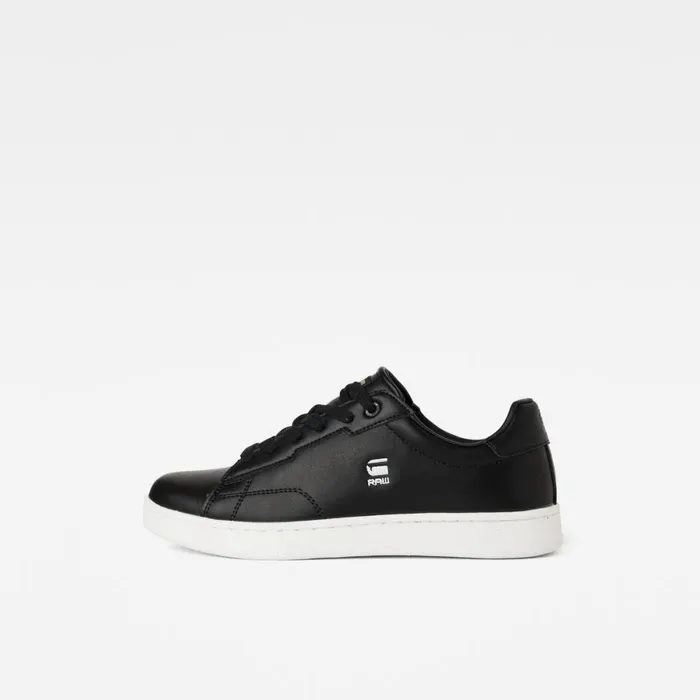 Footwear Women GStar RAW Cadet Leather Sneakers Black