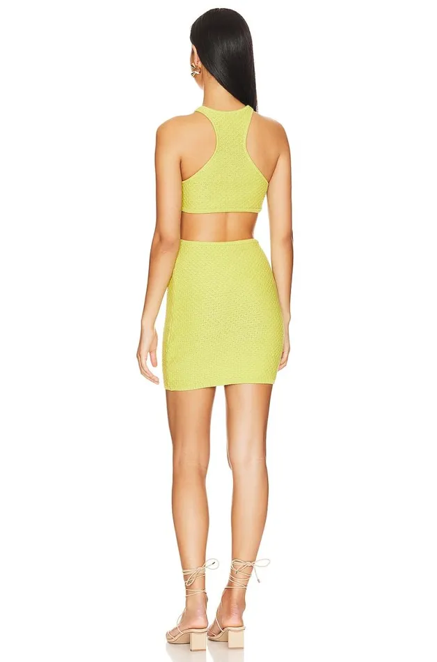 Francesca Dress Lime Women Lovers and Friends Dresses