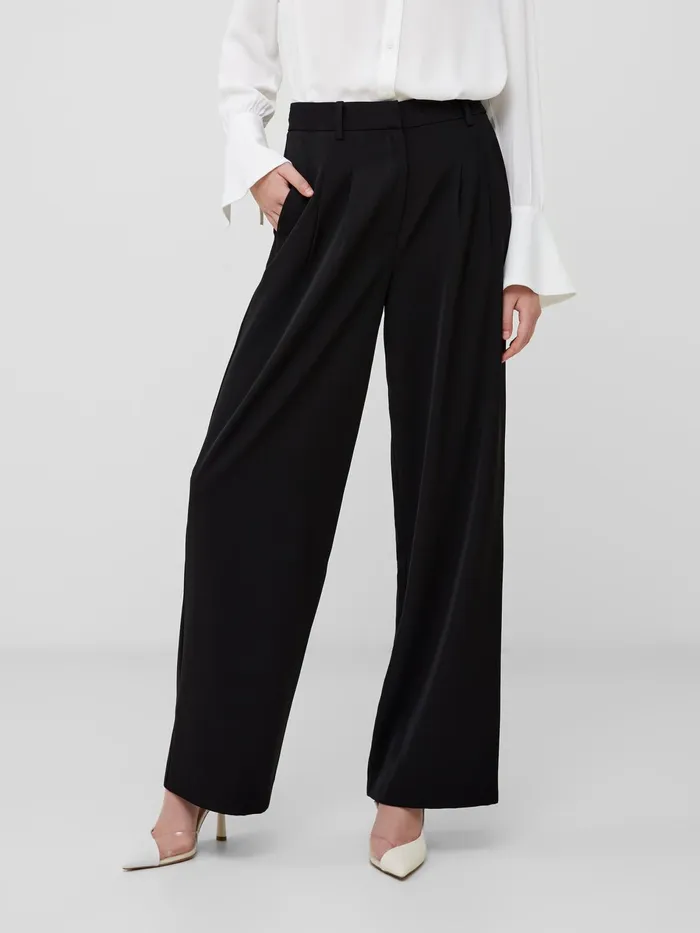 French Connection Harrie Tailored Trousers Blackout Woman Trousers