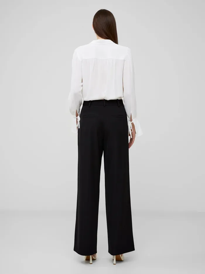 French Connection Harrie Tailored Trousers Blackout Woman Trousers