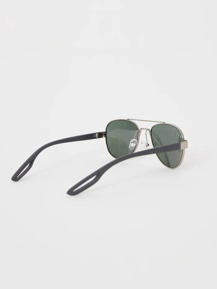 French Connection Metal DFrame Sunglasses Silver Man Sunglasses