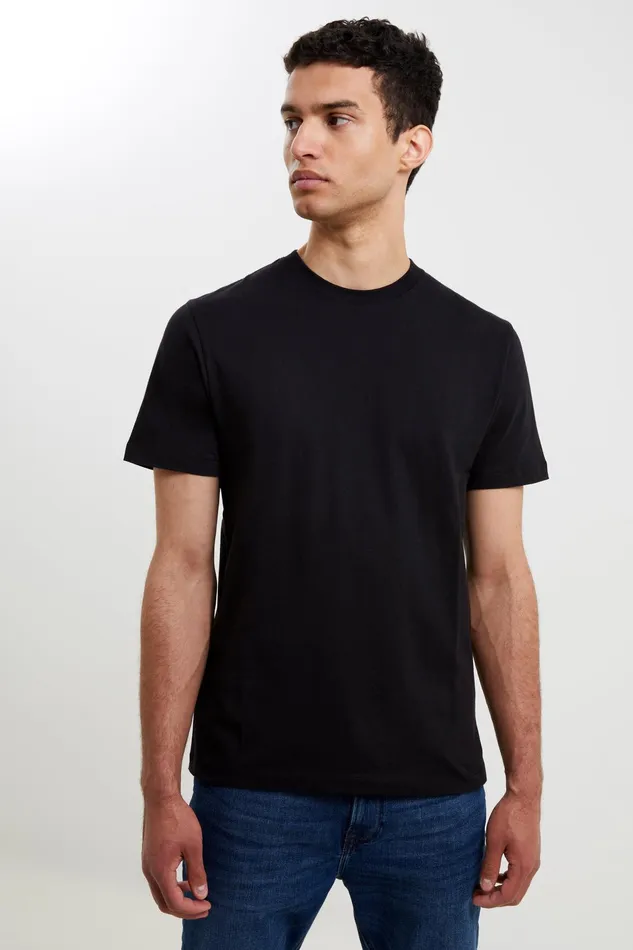 French Connection Organic Cotton Classic TShirt 8211 Black Onyx Man TShirts and Polo Shirts French Connection Organic Cotton Classic TShirt 8211 Black Onyx Man TShirts and Polo Shirts