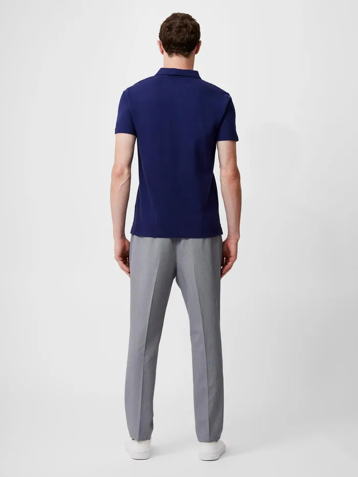 French Connection Ottoman Trophy Neck TShirt Marine Man TShirts and Polo Shirts