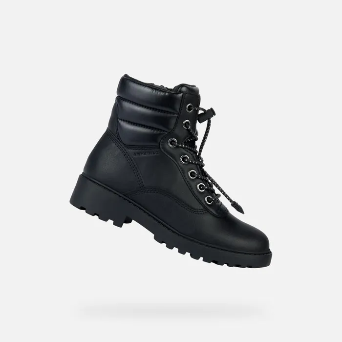 Geox Ankle Boots CASEY B ABX B Waterproof Boots Black Junior Girl Geox Black 8211 Kids