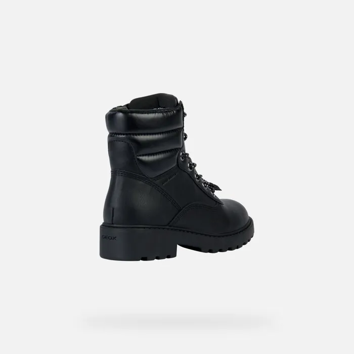 Geox Ankle Boots CASEY B ABX B Waterproof Boots Black Junior Girl Geox Black 8211 Kids