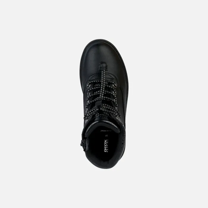 Geox Ankle Boots CASEY B ABX B Waterproof Boots Black Junior Girl Geox Black 8211 Kids