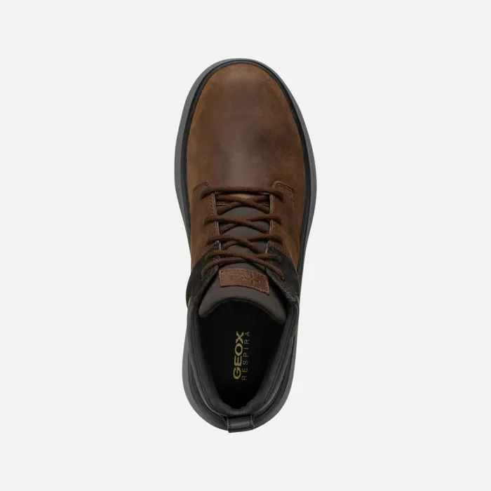 Geox Ankle Boots GRANITO GRIP ABX MAN Coffee Mid Calf Boots Coffee 8211 Man