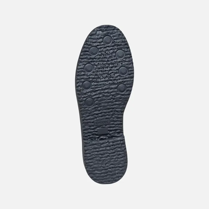 Geox Ankle Boots MASSIMIANO MAN Navy Suede Ankle Boots Navy 8211 Man