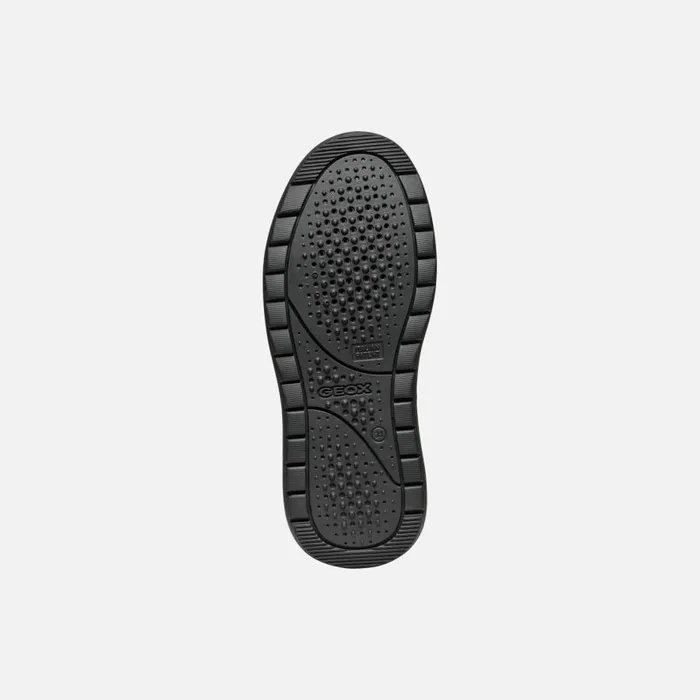 Geox Ankle Boots PHAOLAE GIRL Black Ankle Boots With Laces Black 8211 Kids