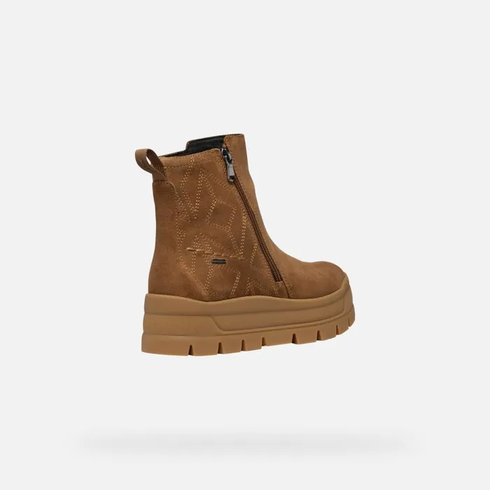 Geox Ankle Boots SPHERICA EC71 ABX WOMAN Mud Waterproof Ankle Boots Mud 8211 Woman
