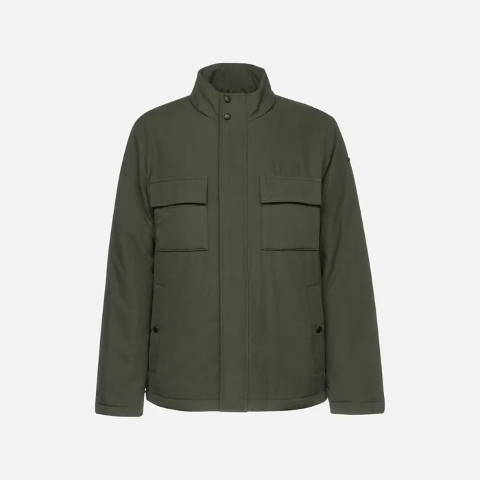 Geox Jackets RIETI MAN Deep Depths Midseason Jacket Deep Depths 8211 Man