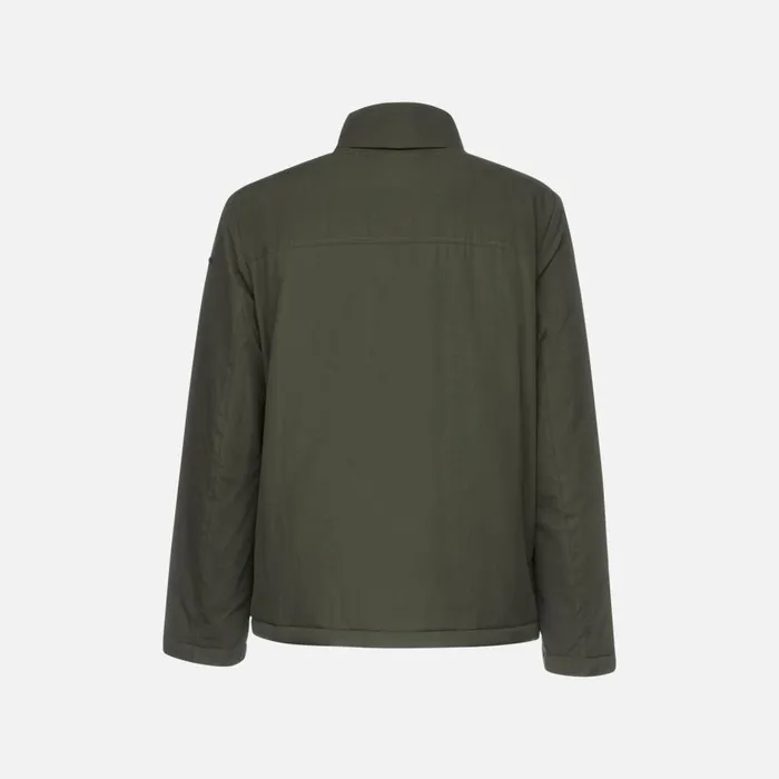 Geox Jackets RIETI MAN Deep Depths Midseason Jacket Deep Depths 8211 Man