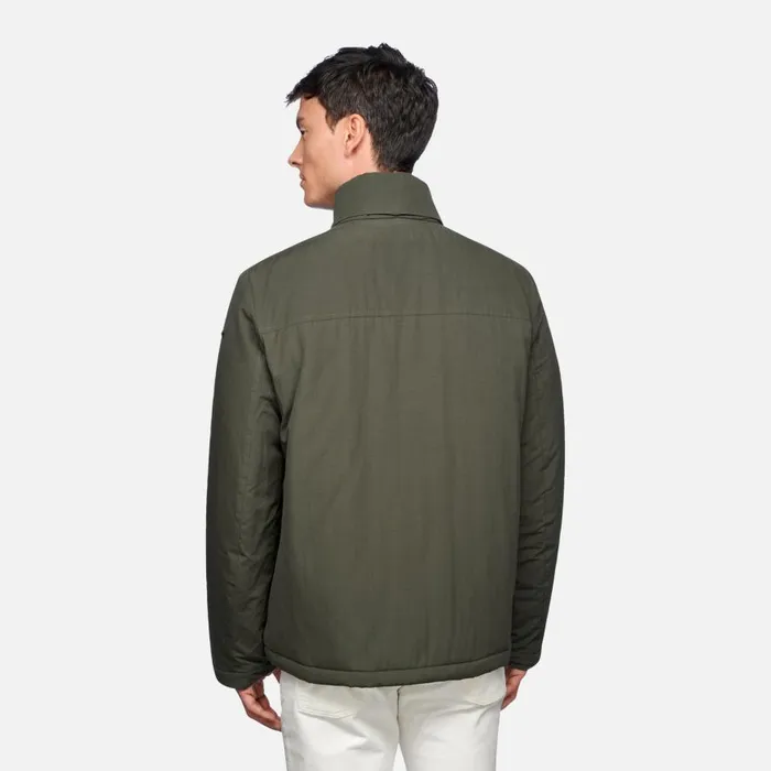 Geox Jackets RIETI MAN Deep Depths Midseason Jacket Deep Depths 8211 Man