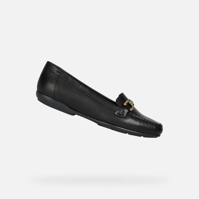 Geox Loafers ANNYTAH MOC Women039s Black Leather Loafers Geox Black 8211 Woman Geox Loafers ANNYTAH MOC Women039s Black Leather Loafers Geox Black 8211 Woman
