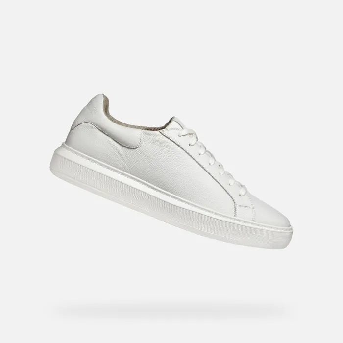 Geox Sneakers DEIVEN MAN White Low Top Sneakers White 8211 Man