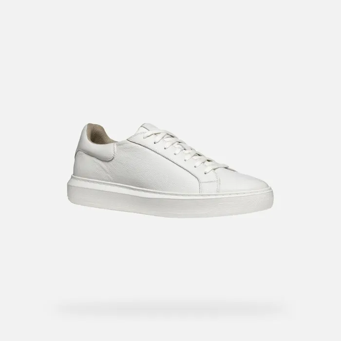 Geox Sneakers DEIVEN MAN White Low Top Sneakers White 8211 Man